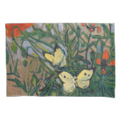 Vincent van Gogh - Butterflies en Poppies Kussensloop (Voorkant)