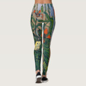Vincent van Gogh - Butterflies en Poppies Leggings (Achterkant)