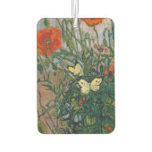 Vincent van Gogh - Butterflies en Poppies Luchtverfrisser (Achterkant)
