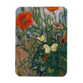 Vincent van Gogh - Butterflies en Poppies Magneet (Verticaal)
