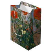 Vincent van Gogh - Butterflies en Poppies Medium Cadeauzakje (Voorkant Gekanteld)