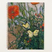 Vincent van Gogh - Butterflies en Poppies Planner (Voorkant)