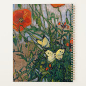 Vincent van Gogh - Butterflies en Poppies Planner (Achterkant)