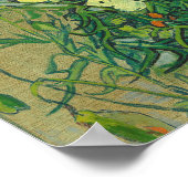 Vincent Van Gogh - Butterflies en poppies Poster (Hoek)