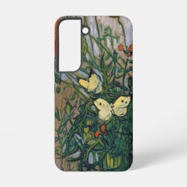 Vincent van Gogh - Butterflies en Poppies Samsung Galaxy Hoesje