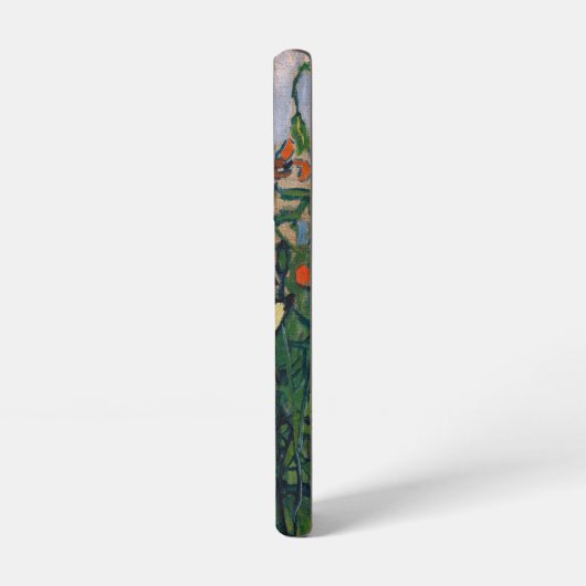 Vincent van Gogh - Butterflies en Poppies Samsung Galaxy Hoesje (Linkerkant)