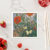 Vincent van Gogh - Butterflies en Poppies Servet (Insitu)