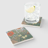 Vincent van Gogh - Butterflies en Poppies Stenen Onderzetter (Zijkant)