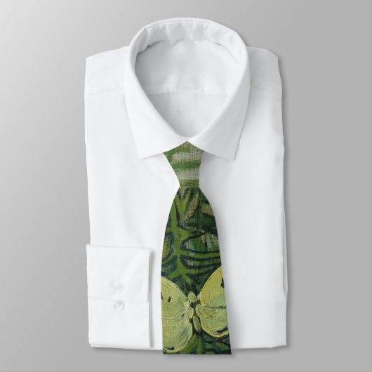 Vincent van Gogh - Butterflies en Poppies Stropdas (Gebonden)