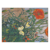 Vincent van Gogh - Butterflies en Poppies Tafelkleed (Voorkant (Horizontaal))