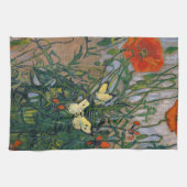 Vincent van Gogh - Butterflies en Poppies Theedoek (Horizontaal)