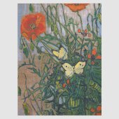 Vincent van Gogh - Butterflies en Poppies Tissuepapier