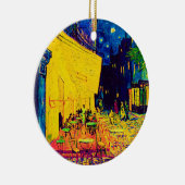 Vincent van Gogh - Cafe Terrace bij de nachtelijke Keramisch Ornament (Rechts)