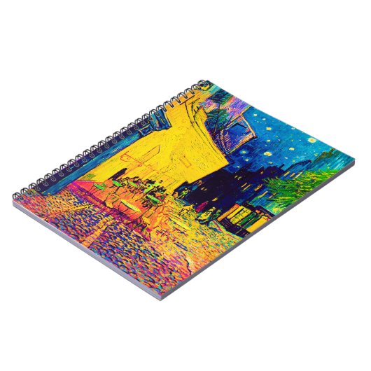 Vincent van Gogh - Cafe Terrace bij de nachtelijke Notitieboek (Linkerzijde)