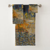 Vincent van Gogh - Cafe Terrace bij nacht Bad Handdoek (Insitu)