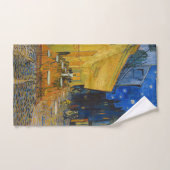 Vincent van Gogh - Cafe Terrace bij nacht Bad Handdoek (Handdoek)