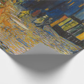 Vincent van Gogh - Cafe Terrace bij nacht Cadeaupapier (Hoek)