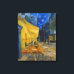 Vincent van Gogh - Cafe Terrace bij nacht Canvas Afdruk<br><div class="desc">Cafe Terrace on the Place du Forum at Night - Vincent van Gogh,  1888</div>