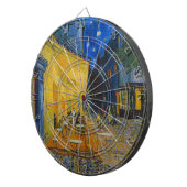 Vincent van Gogh - Cafe Terrace bij nacht Dartbord (Voorkant Rechts)