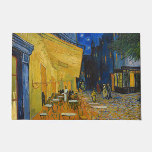 Vincent van Gogh - Cafe Terrace bij nacht Deurmat