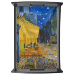 Vincent van Gogh - Cafe Terrace bij nacht Dienblad<br><div class="desc">Cafe Terrace on the Place du Forum at Night - Vincent van Gogh,  1888</div>