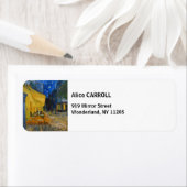 Vincent van Gogh - Cafe Terrace bij nacht Etiket (Insitu)