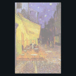Vincent van Gogh Cafe Terrace bij nacht Fine Art Briefpapier<br><div class="desc">Vincent Van Gogh Cafe Terrace Bij Night Fine Art Vincent Willem van Gogh was een Nederlandse Post-Impressionistische schilder wiens werk, opmerkelijk voor zijn ruige schoonheid, emotionele eerlijkheid en vettige kleur, een verreikende invloed had op de 20e-eeuwse kunst. Zijn productie omvat portretten, zelfportretten, landschappen en nog steeds levenden van cypersen, bomen...</div>