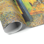 Vincent van Gogh Cafe Terrace bij nacht Fine Art Cadeaupapier (Rol Hoek)