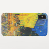Vincent van Gogh Cafe Terrace bij nacht Fine Art Case-Mate iPhone Case (Achterkant (horizontaal))