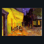Vincent van Gogh Cafe Terrace bij nacht Fine Art Kaart<br><div class="desc">Vincent Van Gogh Cafe Terrace Bij Night Fine Art Vincent Willem van Gogh was een Nederlandse Post-Impressionistische schilder wiens werk, opmerkelijk voor zijn ruige schoonheid, emotionele eerlijkheid en vettige kleur, een verreikende invloed had op de 20e-eeuwse kunst. Zijn productie omvat portretten, zelfportretten, landschappen en nog steeds levenden van cypersen, bomen...</div>