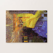 Vincent van Gogh Cafe Terrace bij nacht Fine Art Legpuzzel (Horizontaal)