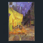 Vincent van Gogh Cafe Terrace bij nacht Fine Art Theedoek<br><div class="desc">Vincent Van Gogh Cafe Terrace Bij Night Fine Art Vincent Willem van Gogh was een Nederlandse Post-Impressionistische schilder wiens werk, opmerkelijk voor zijn ruige schoonheid, emotionele eerlijkheid en vettige kleur, een verreikende invloed had op de 20e-eeuwse kunst. Zijn productie omvat portretten, zelfportretten, landschappen en nog steeds levenden van cypersen, bomen...</div>