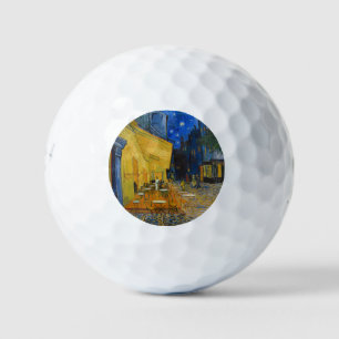 Vincent van Gogh - Cafe Terrace bij nacht Golfballen