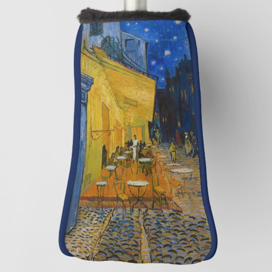 Vincent van Gogh - Cafe Terrace bij nacht Golfheadcover (Draai 90)