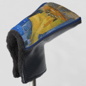 Vincent van Gogh - Cafe Terrace bij nacht Golfheadcover (3/4 voorkant)