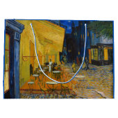 Vincent van Gogh - Cafe Terrace bij nacht Groot Cadeauzakje (Achterkant)