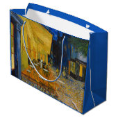 Vincent van Gogh - Cafe Terrace bij nacht Groot Cadeauzakje (Achterkant Gekanteld)