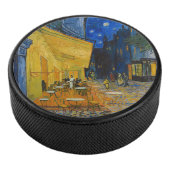 Vincent van Gogh - Cafe Terrace bij nacht Hockey Puck (3/4)