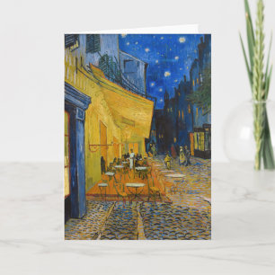 Vincent van Gogh - Cafe Terrace bij nacht Kaart