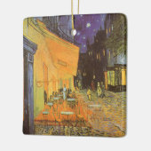 Vincent van Gogh - Cafe Terrace bij nacht Keramisch Ornament (Links)