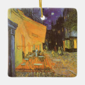 Vincent van Gogh - Cafe Terrace bij nacht Keramisch Ornament (Voorkant)
