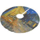 Vincent van Gogh - Cafe Terrace bij nacht Kerstboom Rok (Gekanteld)