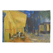 Vincent van Gogh - Cafe Terrace bij nacht Kussensloop (Achterkant)