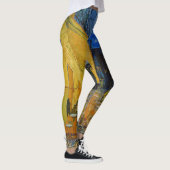 Vincent van Gogh - Cafe Terrace bij nacht Leggings (Rechts)