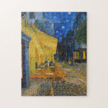 Vincent van Gogh - Cafe Terrace bij nacht Legpuzzel<br><div class="desc">Cafe Terrace on the Place du Forum at Night - Vincent van Gogh,  1888</div>