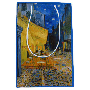Vincent van Gogh - Cafe Terrace bij nacht Medium Cadeauzakje