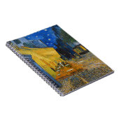 Vincent van Gogh - Cafe Terrace bij nacht Notitieboek (Rechterzijde)