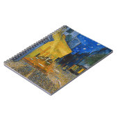 Vincent van Gogh - Cafe Terrace bij nacht Notitieboek (Linkerzijde)