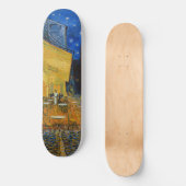 Vincent van Gogh - Cafe Terrace bij nacht Persoonlijk Skateboard (Voorkant)
