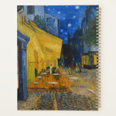 Vincent van Gogh - Cafe Terrace bij nacht Planner (Achterkant)